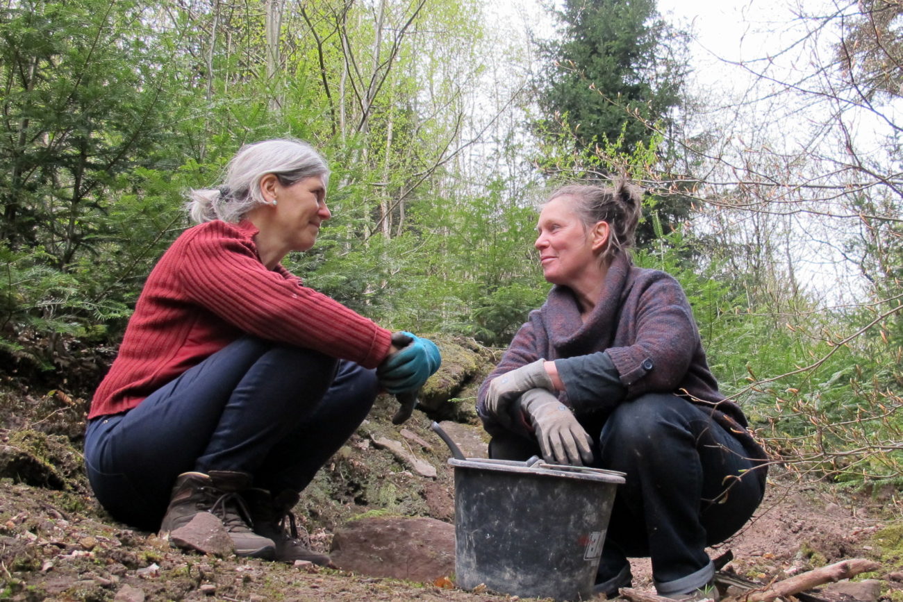 Katherina Bornefeld und Mimi van Bindsbergen