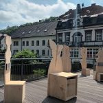 Gemeinschaftsprojekt Kunststühle